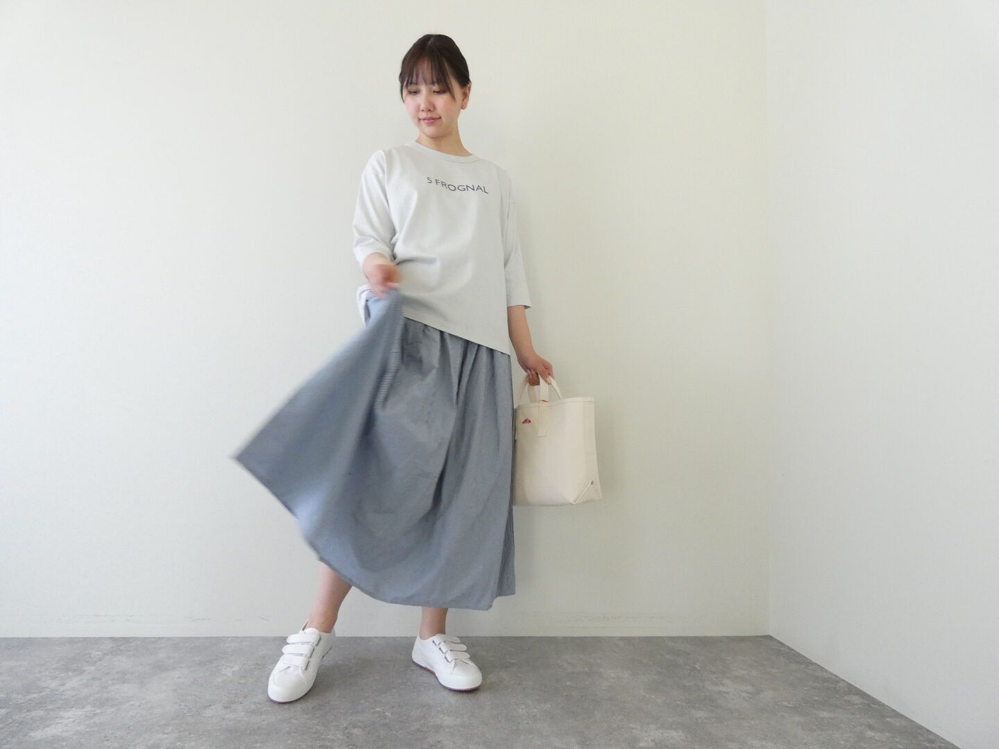 7th GATE(セブンスゲート) 天竺7分袖プリントTee　5 FROGNALの商品画像6