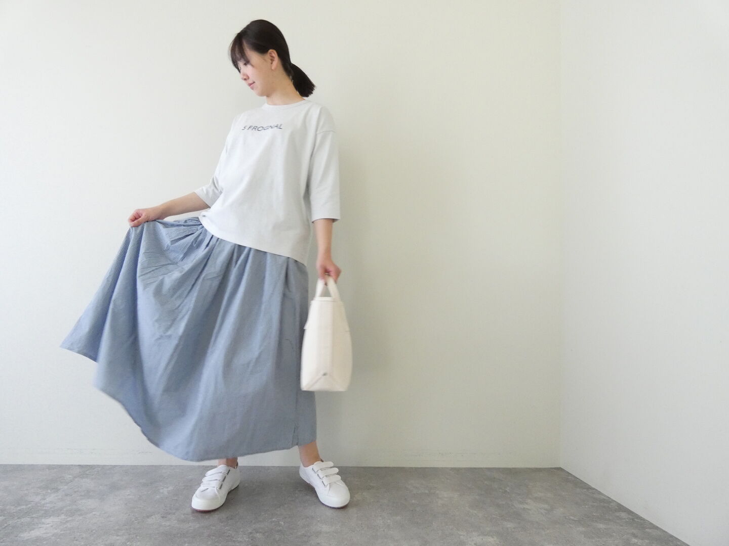 7th GATE(セブンスゲート) 天竺7分袖プリントTee　5 FROGNALの商品画像7