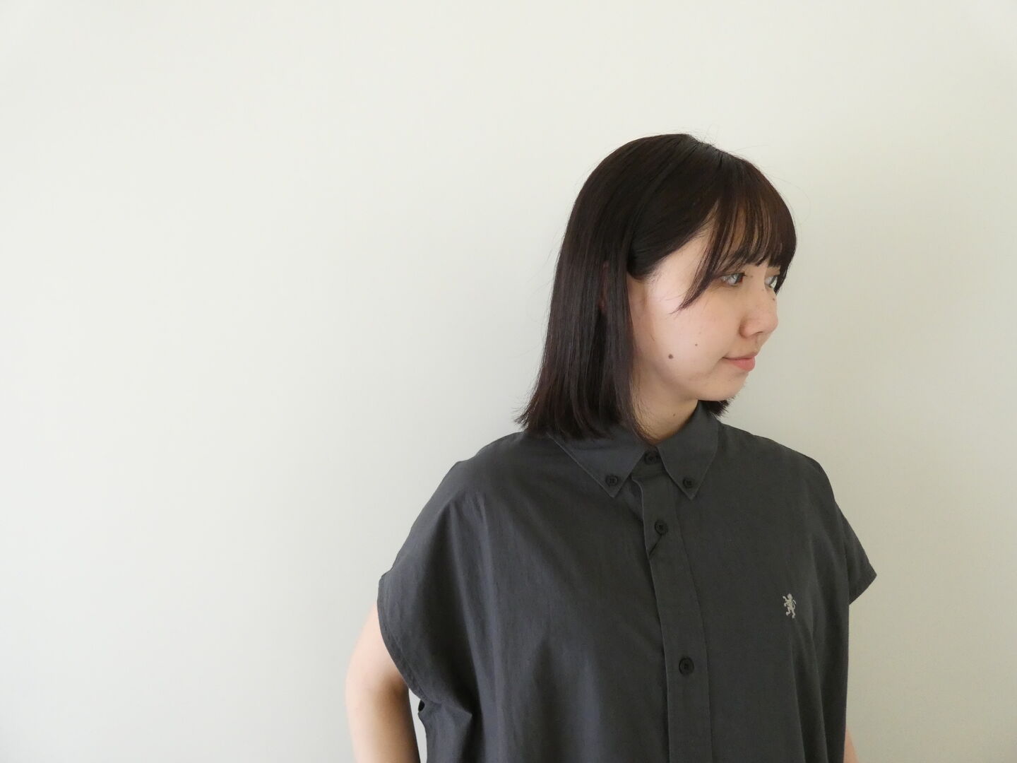 Gymphlex(ジムフレックス) スリーブレスシャツドレス　SLEEVELESS B.D. SHIRT DRESSの商品画像17