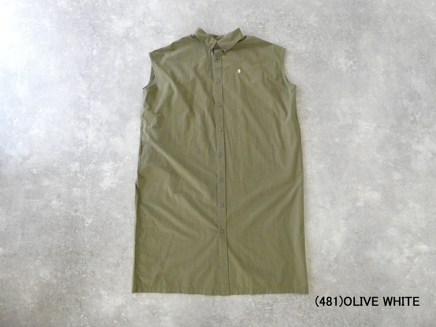 Gymphlex(ジムフレックス) スリーブレスシャツドレス　SLEEVELESS B.D. SHIRT DRESSの商品画像42