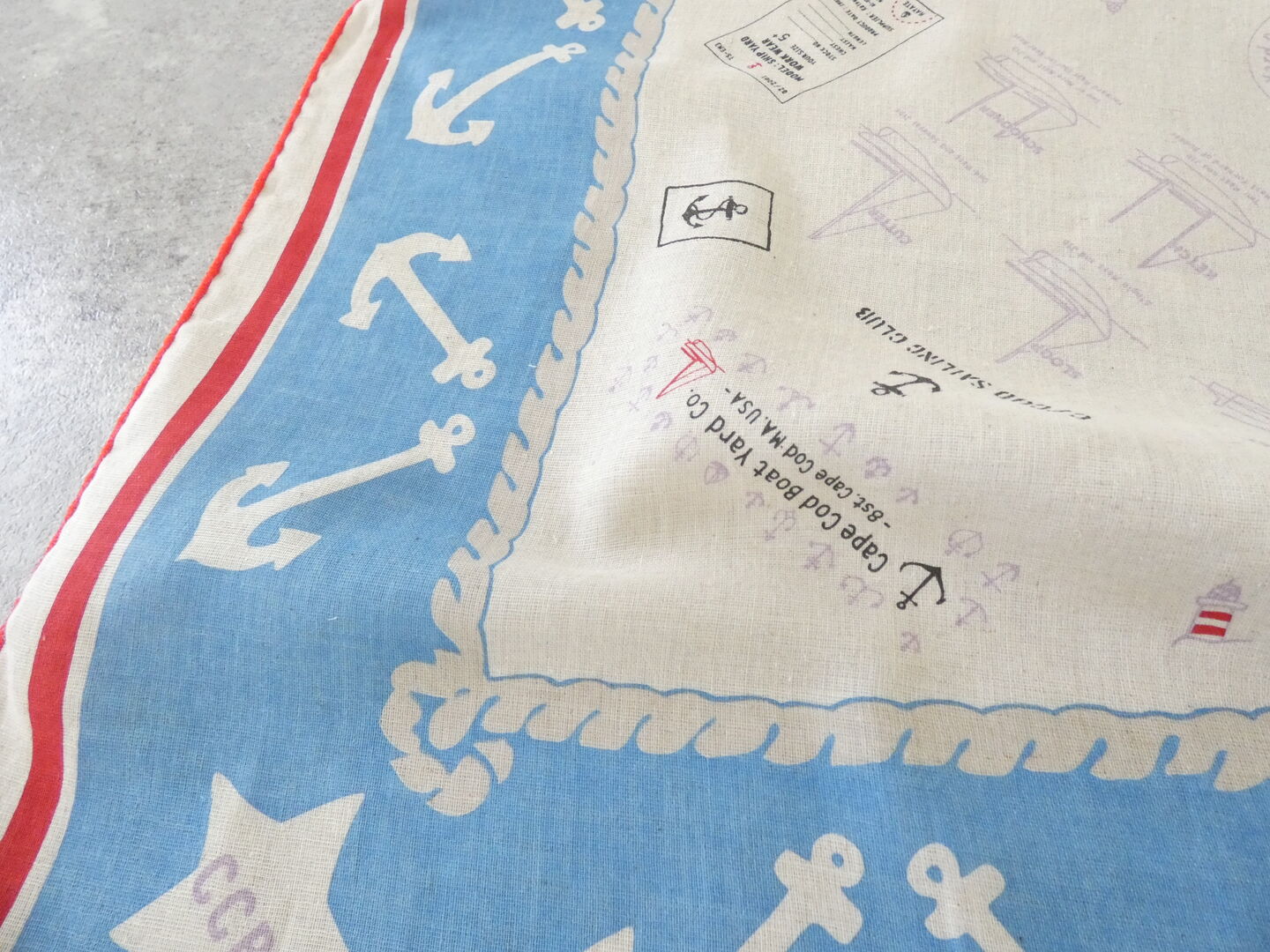 快晴堂(かいせいどう) バンダナ・セーリングクラブ柄の商品画像25