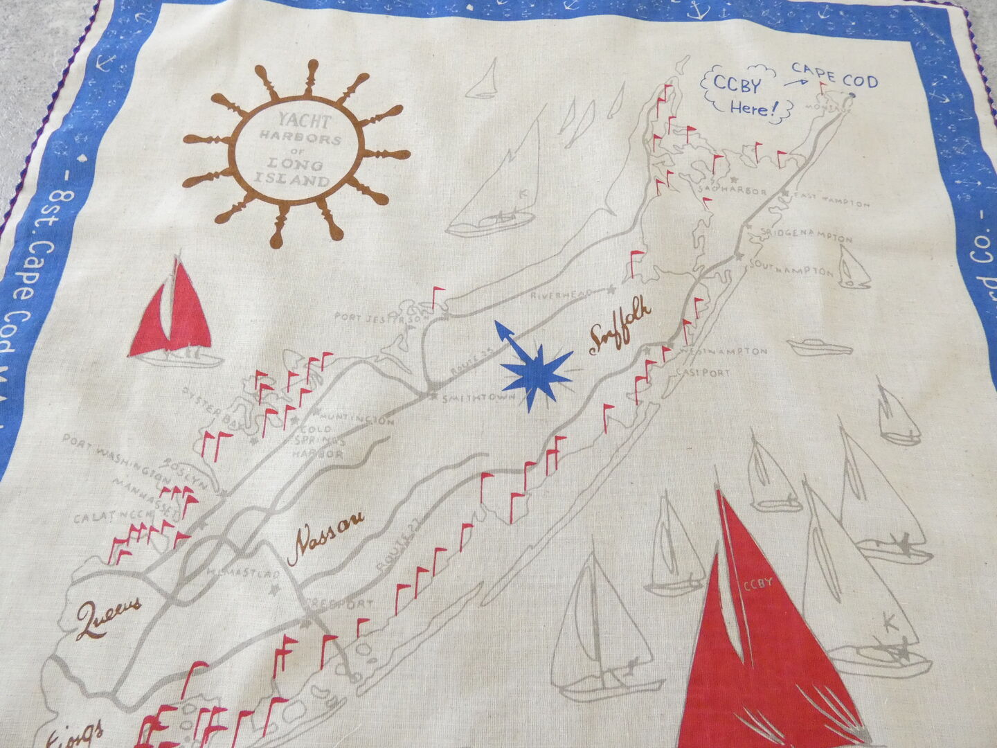 快晴堂(かいせいどう) バンダナ・小さな造船所柄の商品画像22