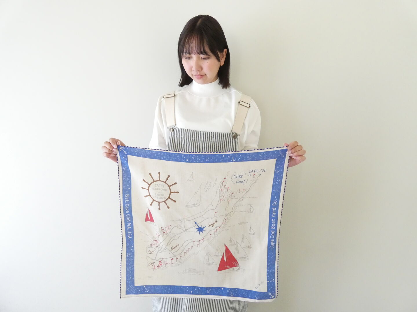 快晴堂(かいせいどう) バンダナ・小さな造船所柄の商品画像7