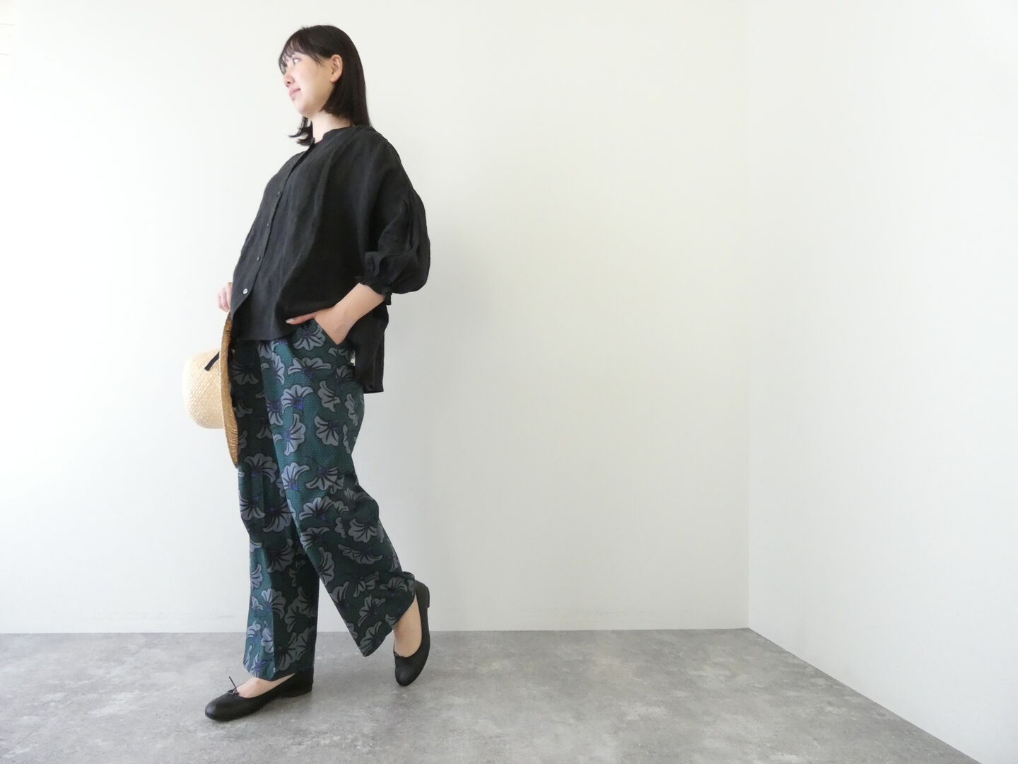 LE GLAZIK(ルグラジック) バティックプリントドロストイージーパンツの商品画像4