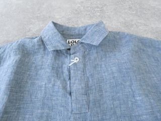 LOLO(ロロ) リネンシャンブレー半袖ビックシャツの商品画像21