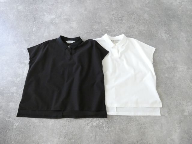 MidiUmi(ミディウミ) ポロノースリーブプルオーバーの商品画像3