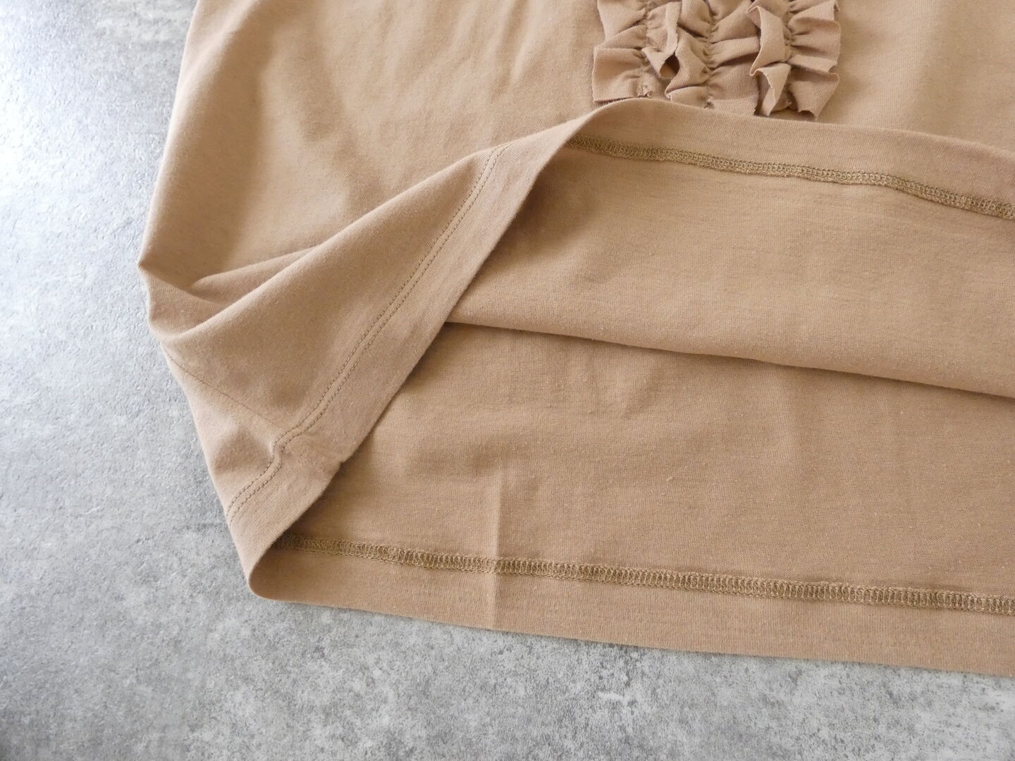 mizuiro ind(ミズイロインド) フレンチスリーブフリルプルオーバーの商品画像47