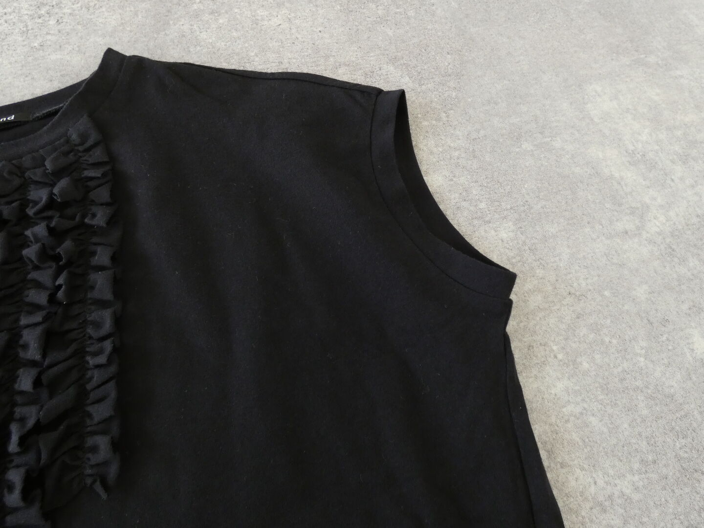 mizuiro ind(ミズイロインド) フレンチスリーブフリルプルオーバーの商品画像59