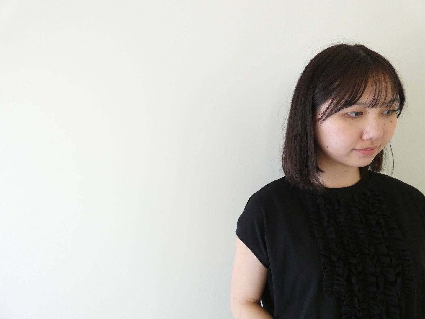 mizuiro ind(ミズイロインド) フレンチスリーブフリルプルオーバーの商品画像6