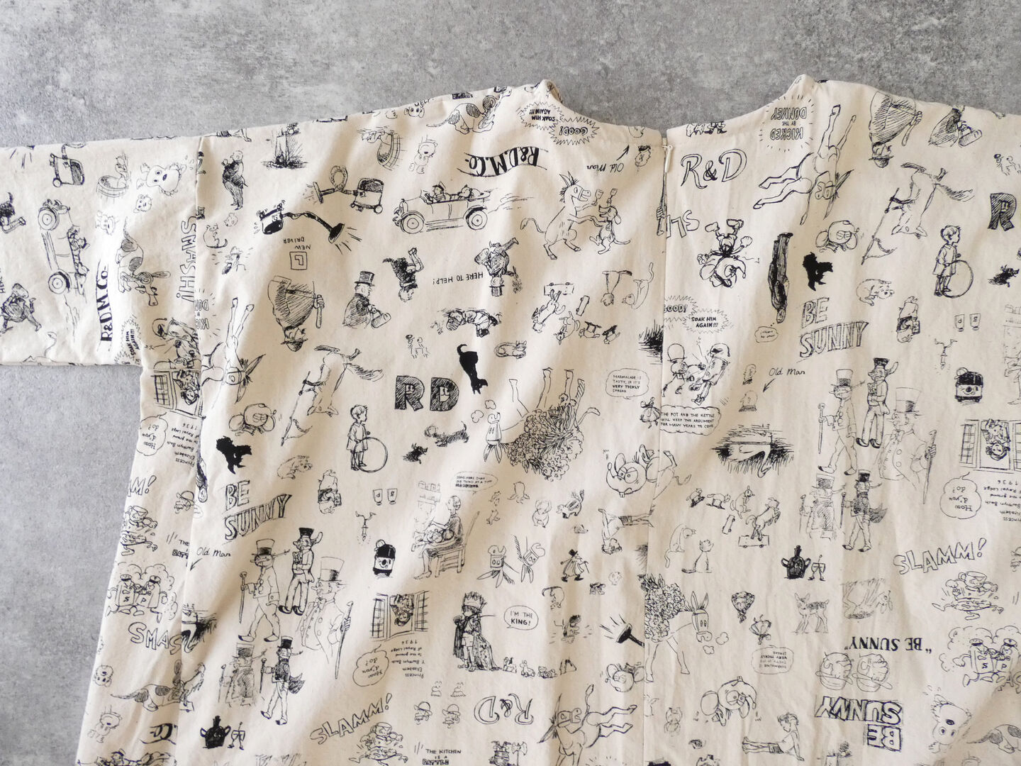 R&D.M.Co-(オールドマンズテーラー) GRAFFITI PULLOVER DRESS の商品画像35