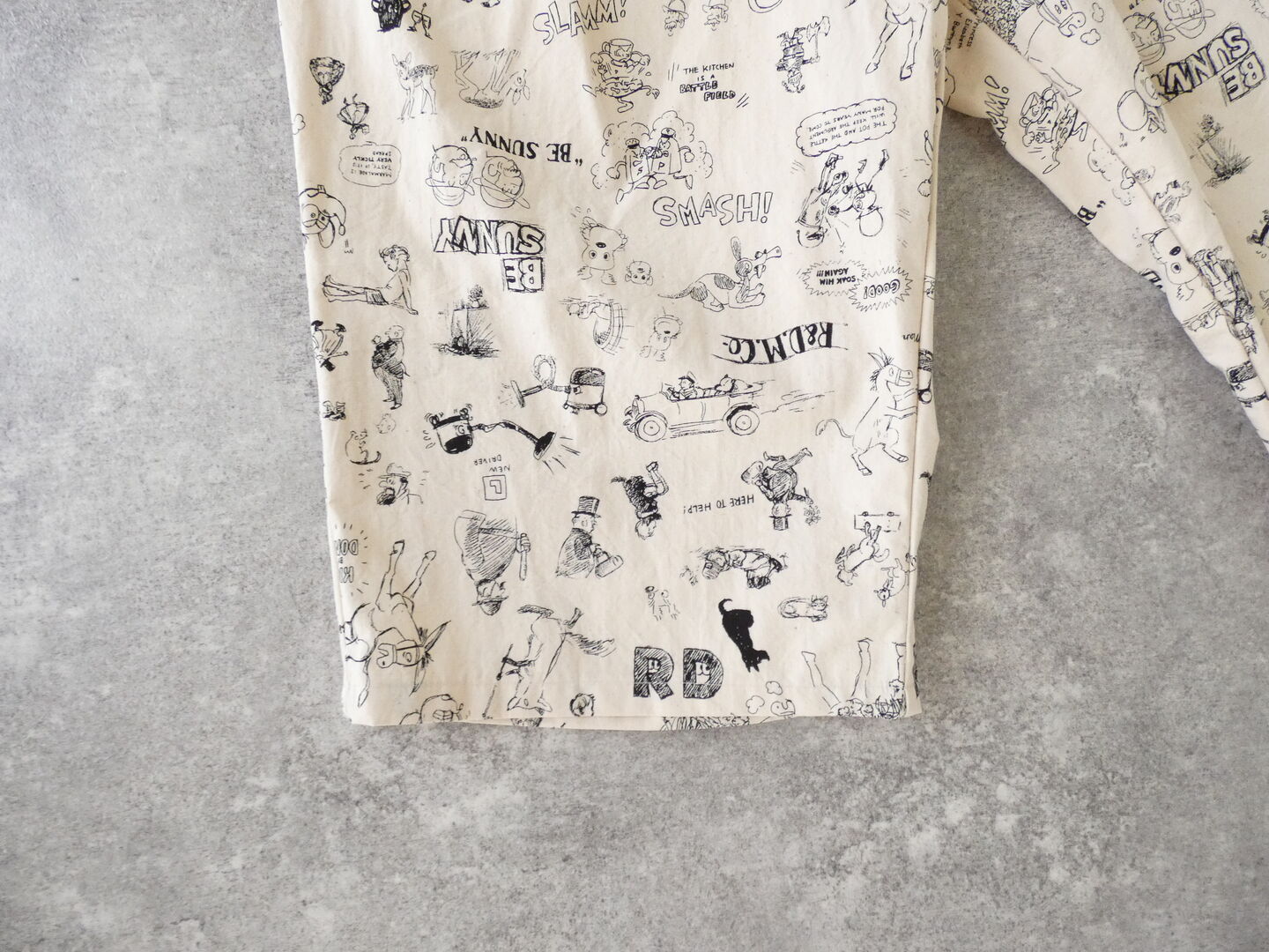 R＆D.M.Co-(オールドマンズテーラー) GRAFFITI GUM PANTSの商品画像25