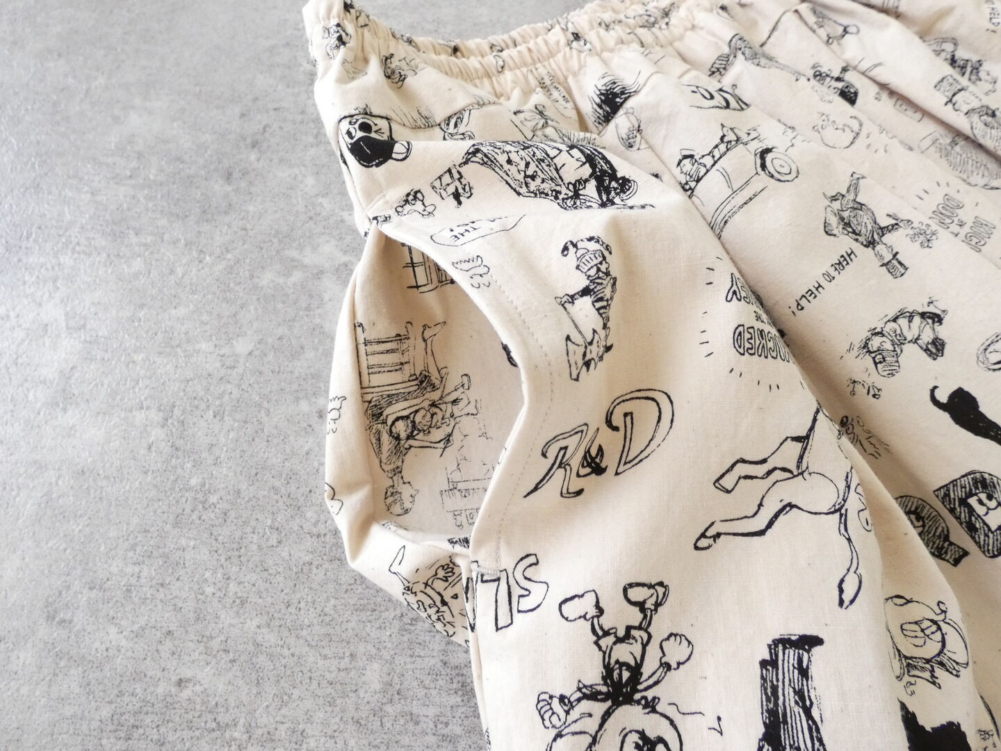 R＆D.M.Co-(オールドマンズテーラー) GRAFFITI GUM PANTSの商品画像26