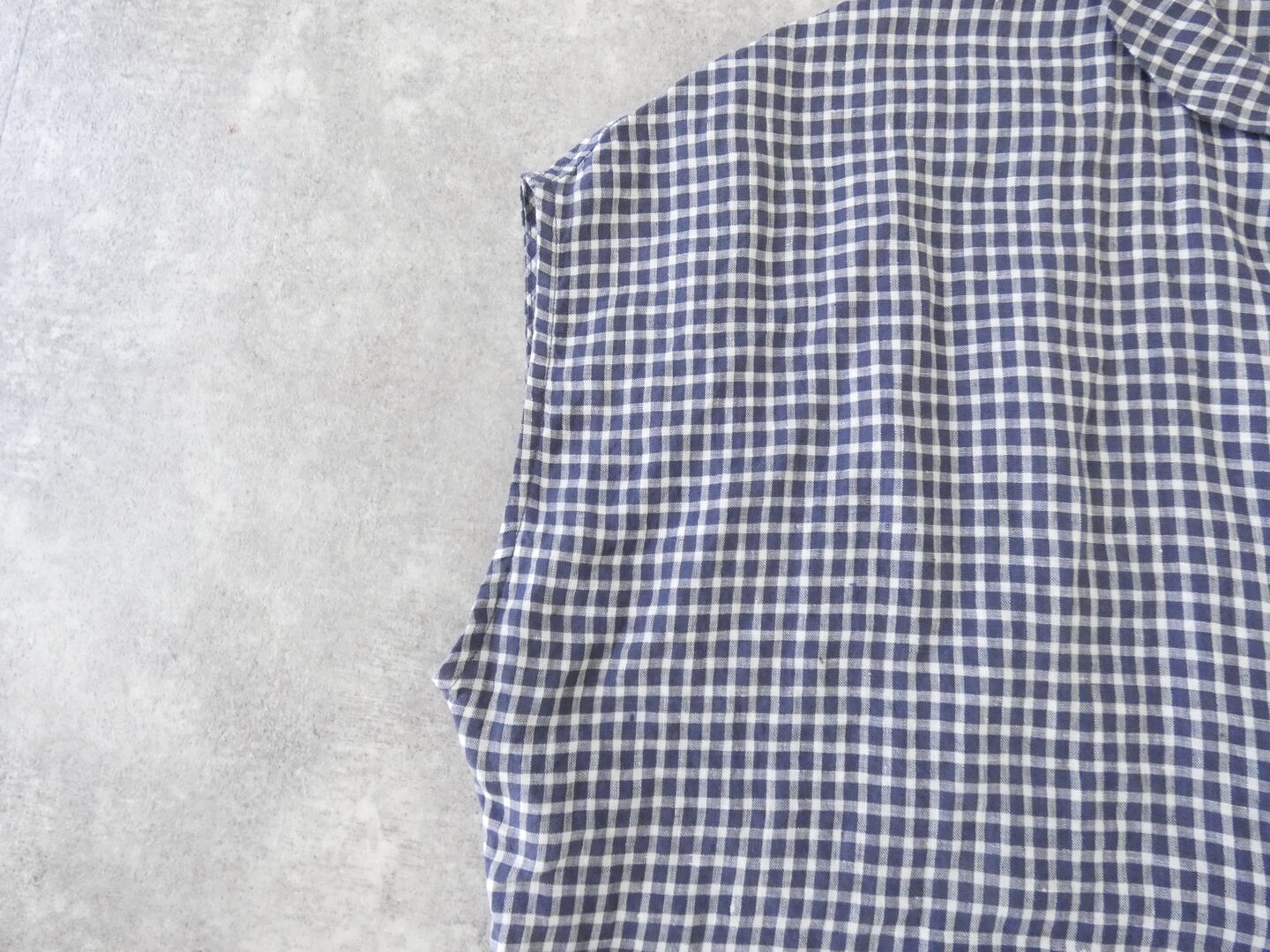 ORCIVAL(オーシバル) リネンチェックスリーブレスシャツの商品画像22