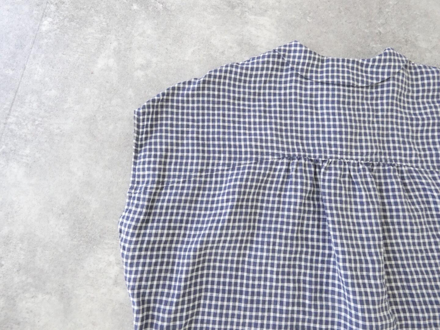 ORCIVAL(オーシバル) リネンチェックスリーブレスシャツの商品画像28