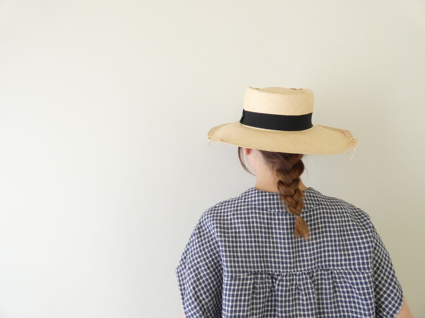 ORCIVAL(オーシバル) リネンチェックスリーブレスシャツの商品画像5