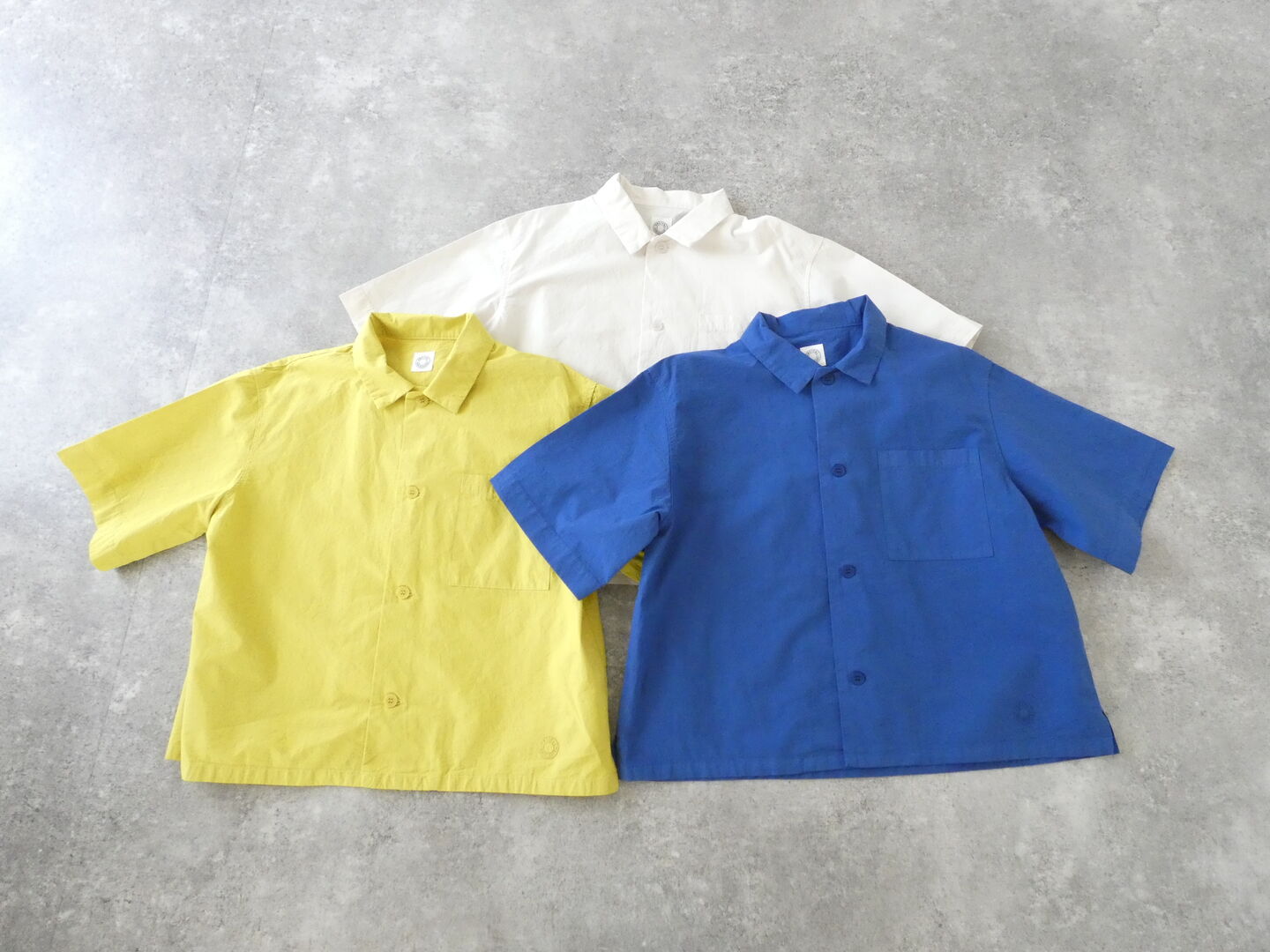 ORCIVAL(オーシバル) ガーメントダイレギュラーカラー半袖シャツの商品画像3