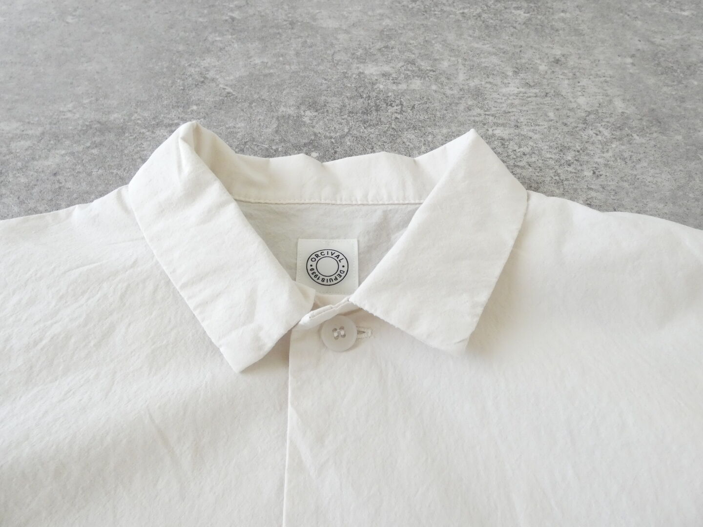 ORCIVAL(オーシバル) ガーメントダイレギュラーカラー半袖シャツの商品画像30