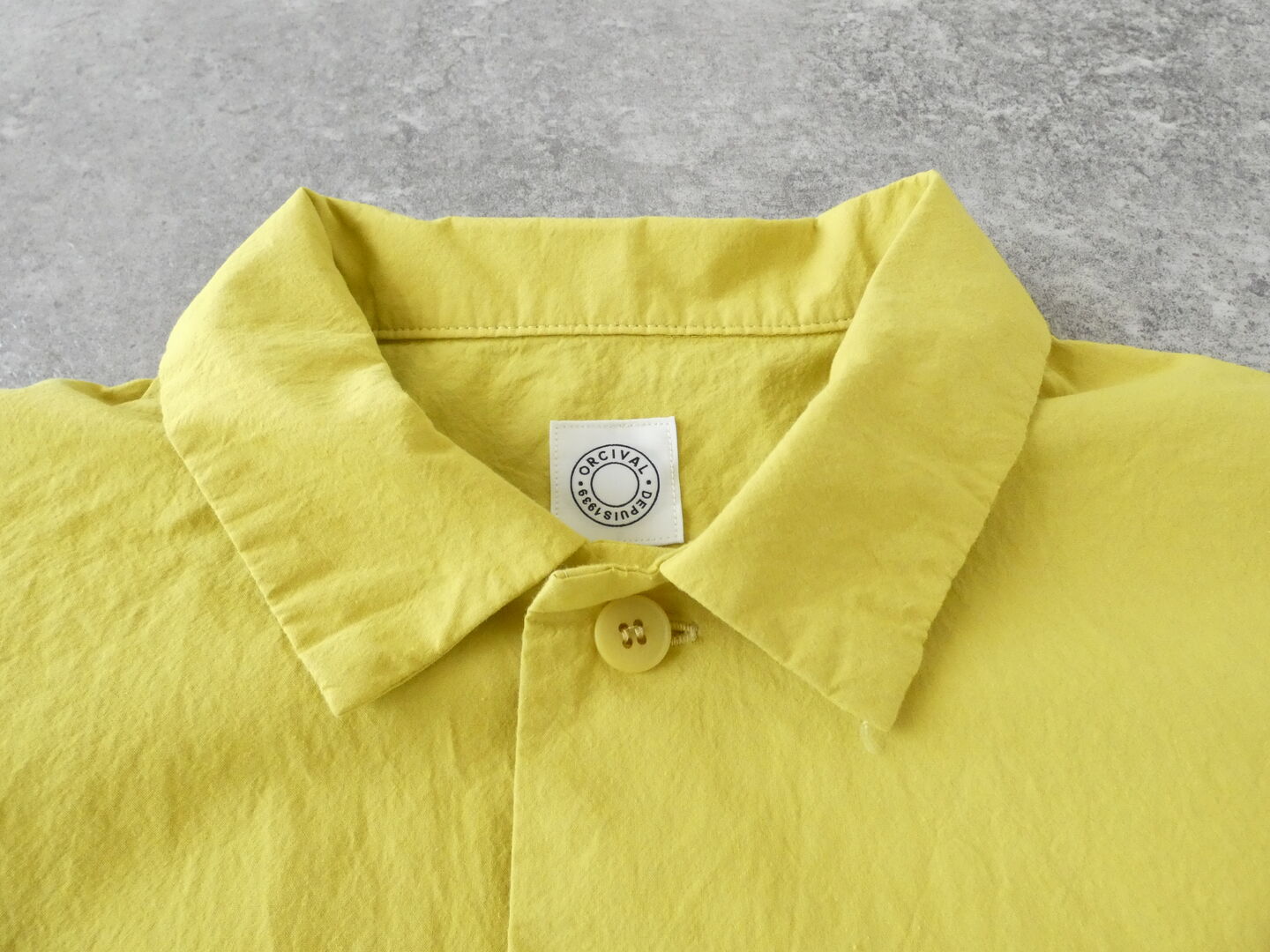 ORCIVAL(オーシバル) ガーメントダイレギュラーカラー半袖シャツの商品画像44