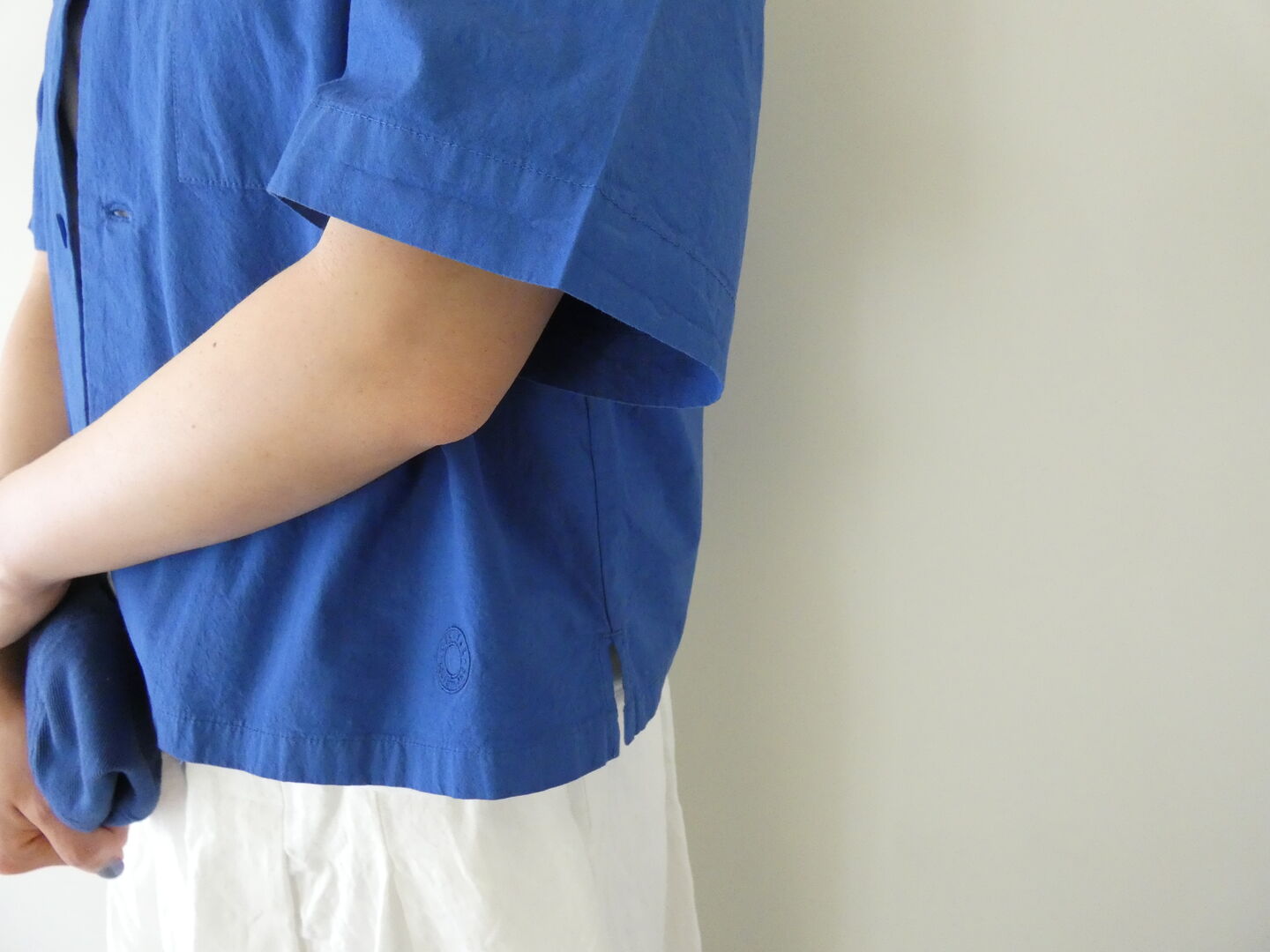 ORCIVAL(オーシバル) ガーメントダイレギュラーカラー半袖シャツの商品画像6