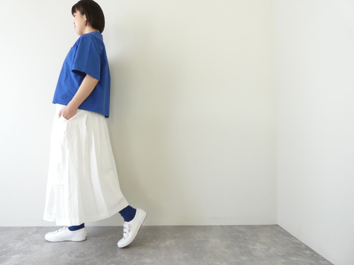 ORCIVAL(オーシバル) ガーメントダイレギュラーカラー半袖シャツの商品画像8