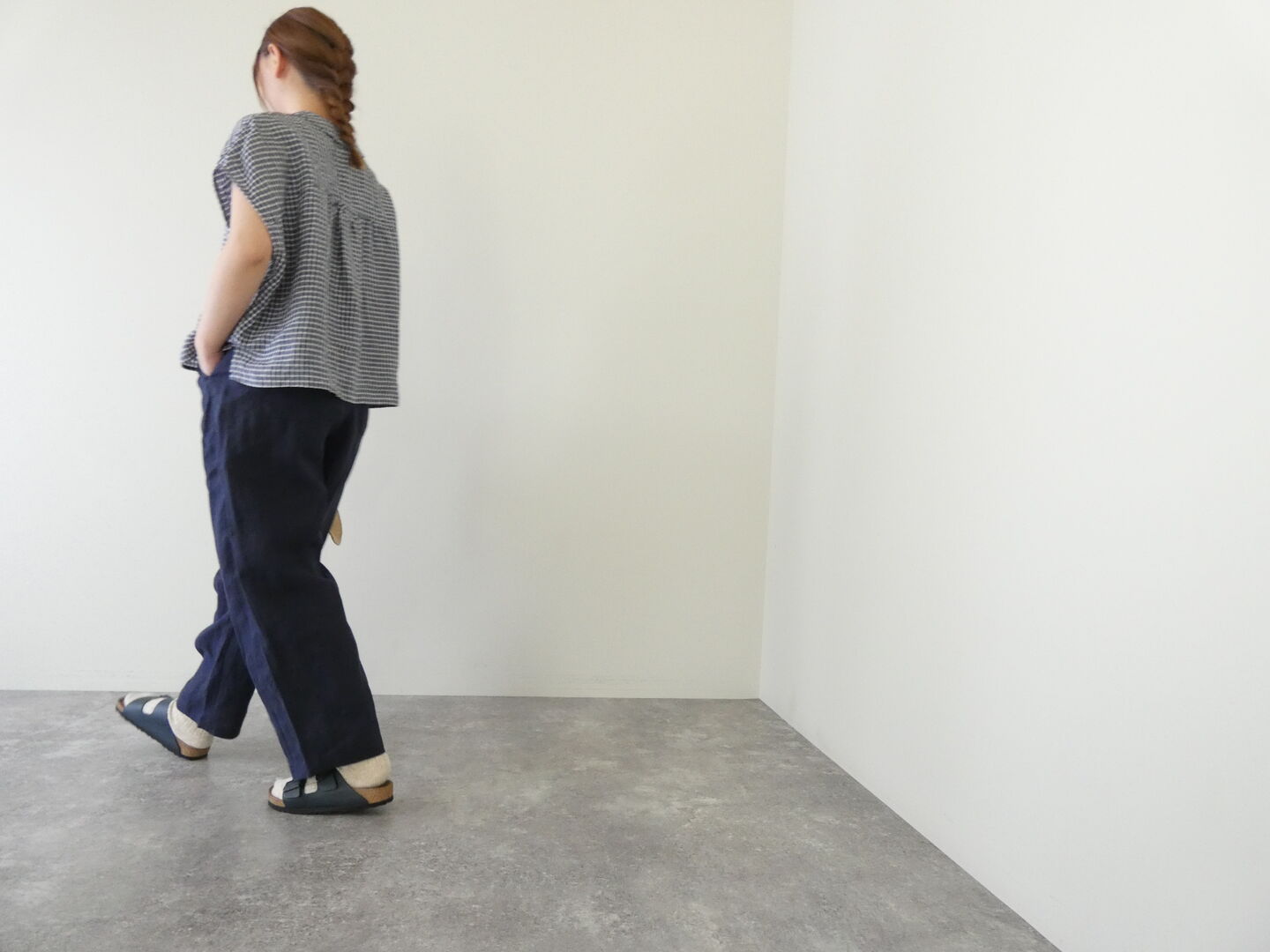 ORCIVAL(オーシバル) リネンイージーパンツの商品画像5