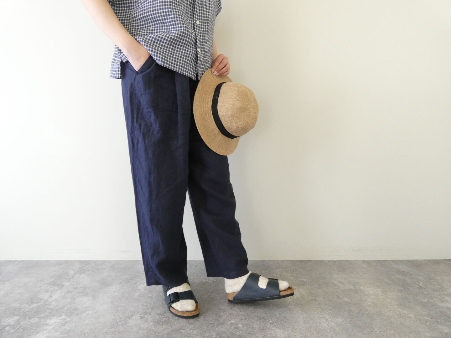 ORCIVAL(オーシバル) リネンイージーパンツの商品画像7