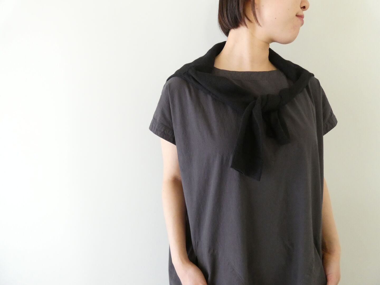 ORCIVAL(オーシバル) ガーメントダイリラクシードレスの商品画像2