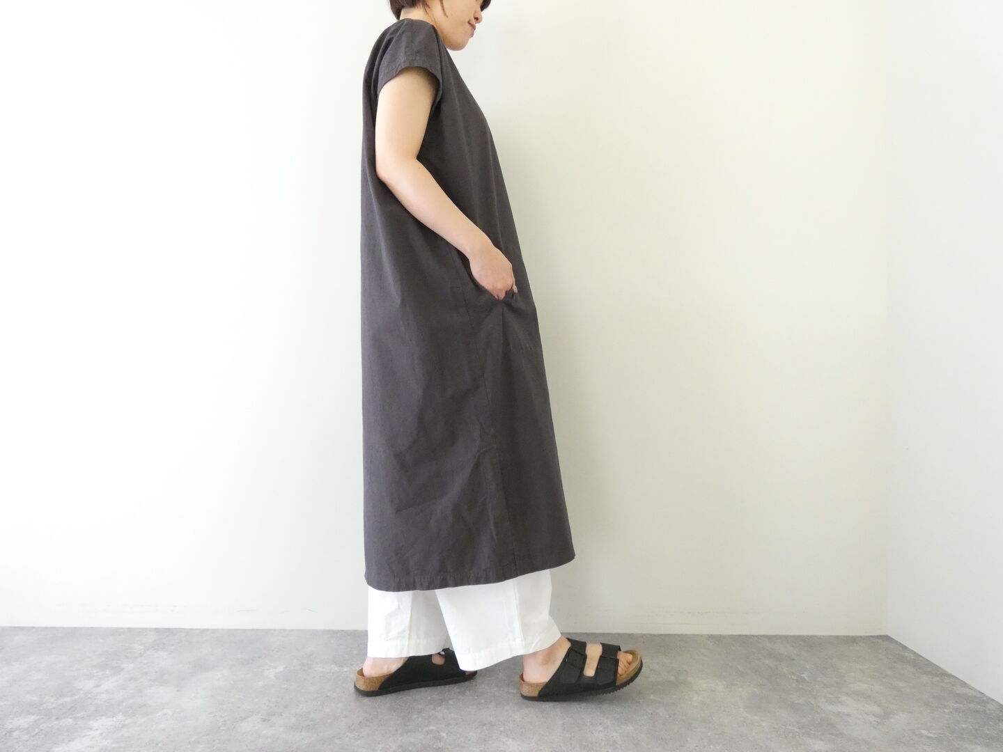 ORCIVAL(オーシバル) ガーメントダイリラクシードレスの商品画像9