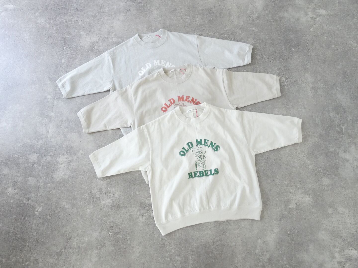 PACIFIC PARK STORE(パシフィックパークストア) 7分袖プリントプルオーバー 7分袖プリントプルオーバー OLD MENS REBELSの商品画像3