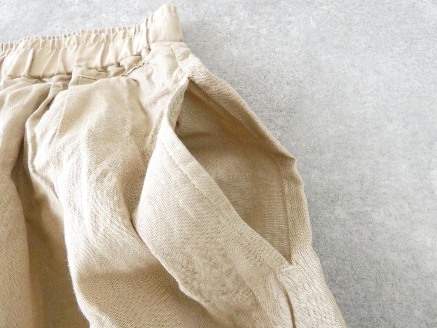 prit(プリット) 30/1綿麻ローンタックバルーンパンツの商品画像31