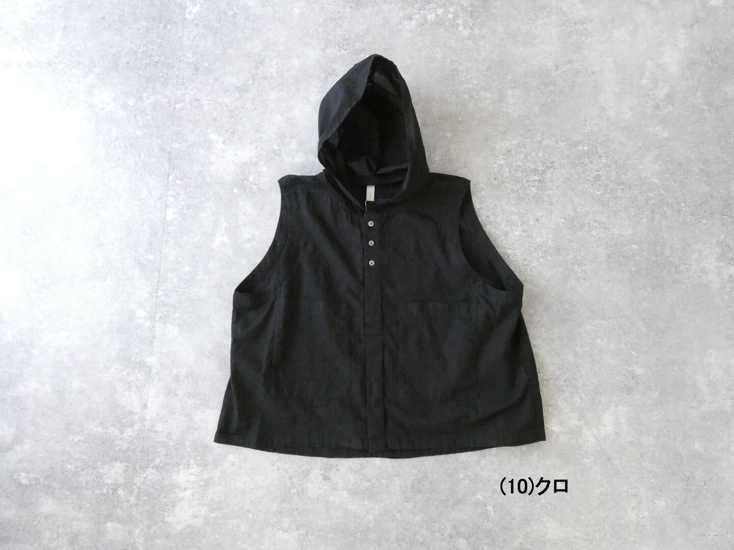 prit(プリット) 30/1綿麻ローンフーディベストの商品画像28