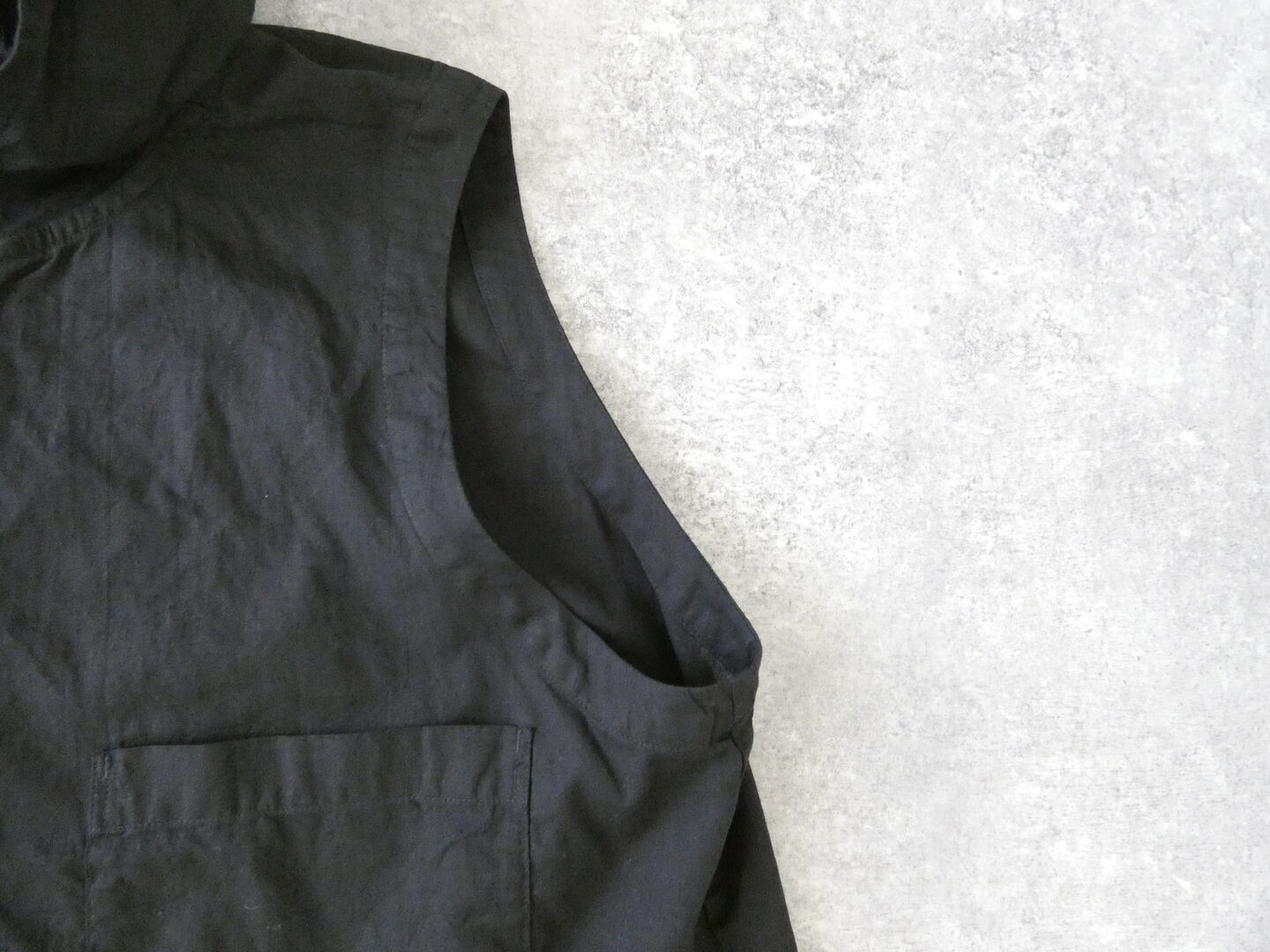 prit(プリット) 30/1綿麻ローンフーディベストの商品画像31