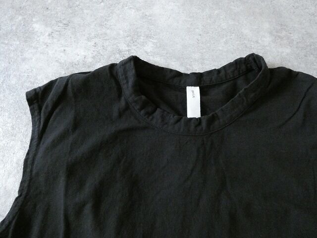 prit(プリット) リサイクルムラ糸天竺ノースリーブフレアプルオーバーの商品画像45