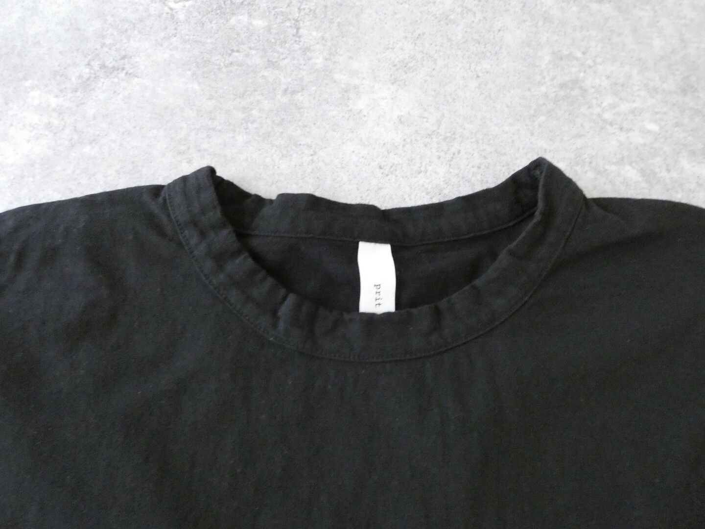 prit(プリット) 30/1リサイクルムラ糸天竺5分袖ワイドTシャツの商品画像30