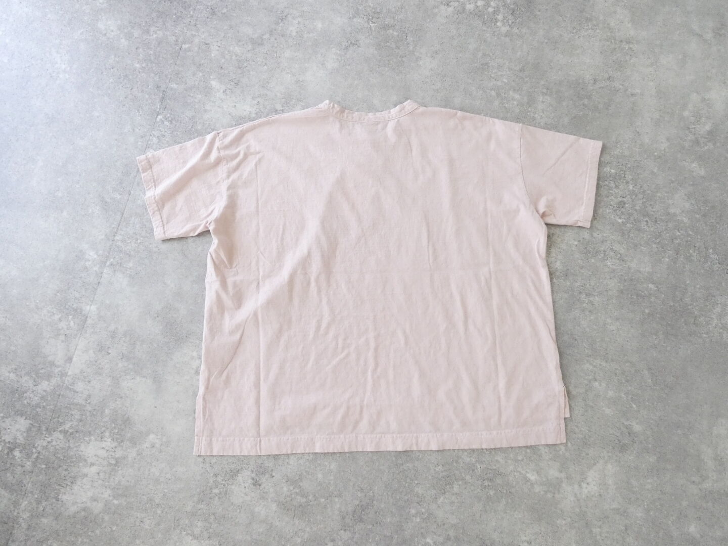 prit(プリット) 30/1リサイクルムラ糸天竺5分袖ワイドTシャツの商品画像43