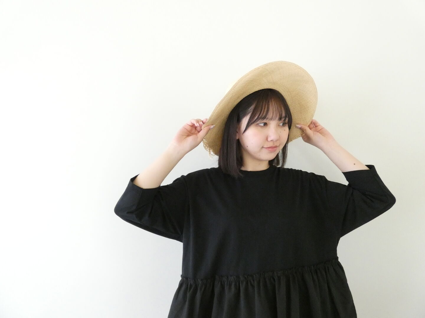 sabbatum(サバタム) BD30/1 天竺バイファブリックギャザーフリルプルオーバーの商品画像1