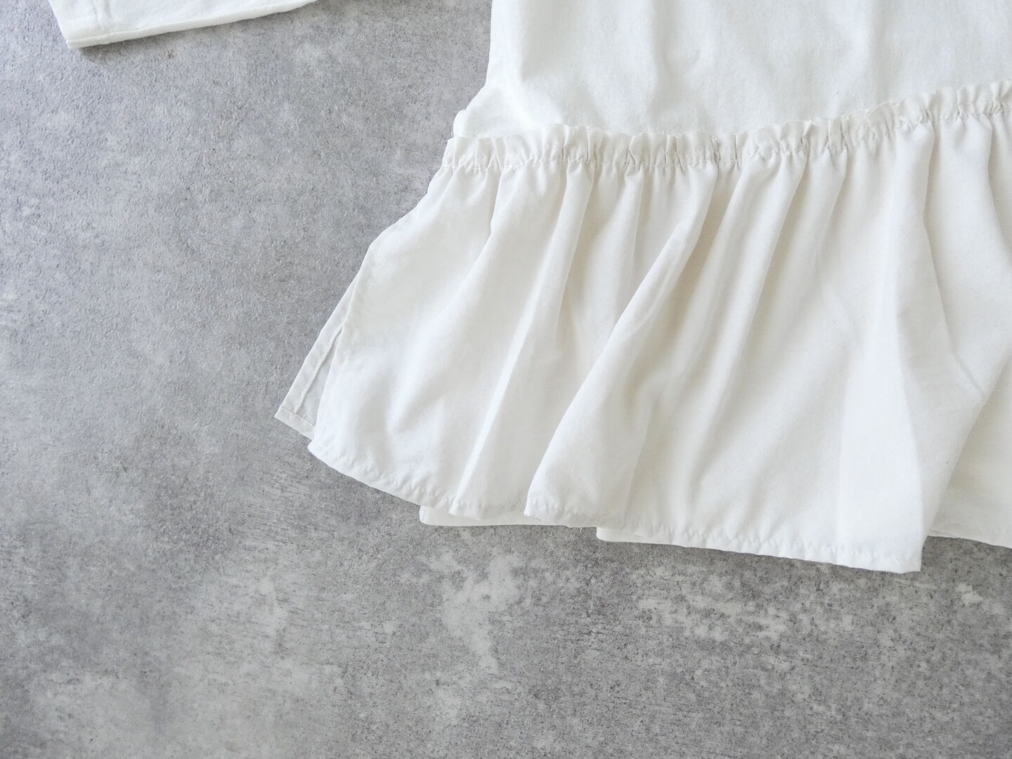 sabbatum(サバタム) BD30/1 天竺バイファブリックギャザーフリルプルオーバーの商品画像45