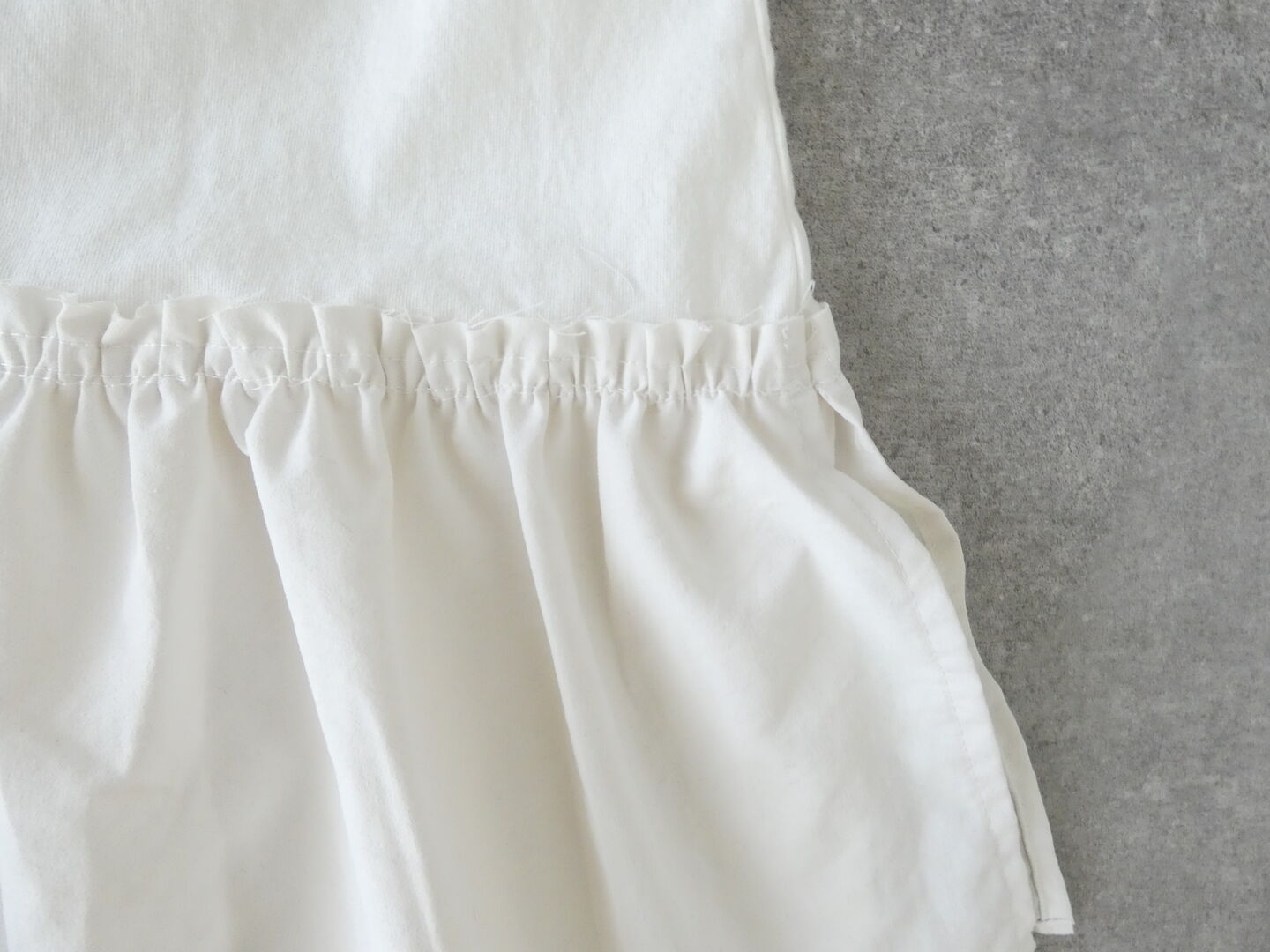 sabbatum(サバタム) BD30/1 天竺バイファブリックギャザーフリルプルオーバーの商品画像50