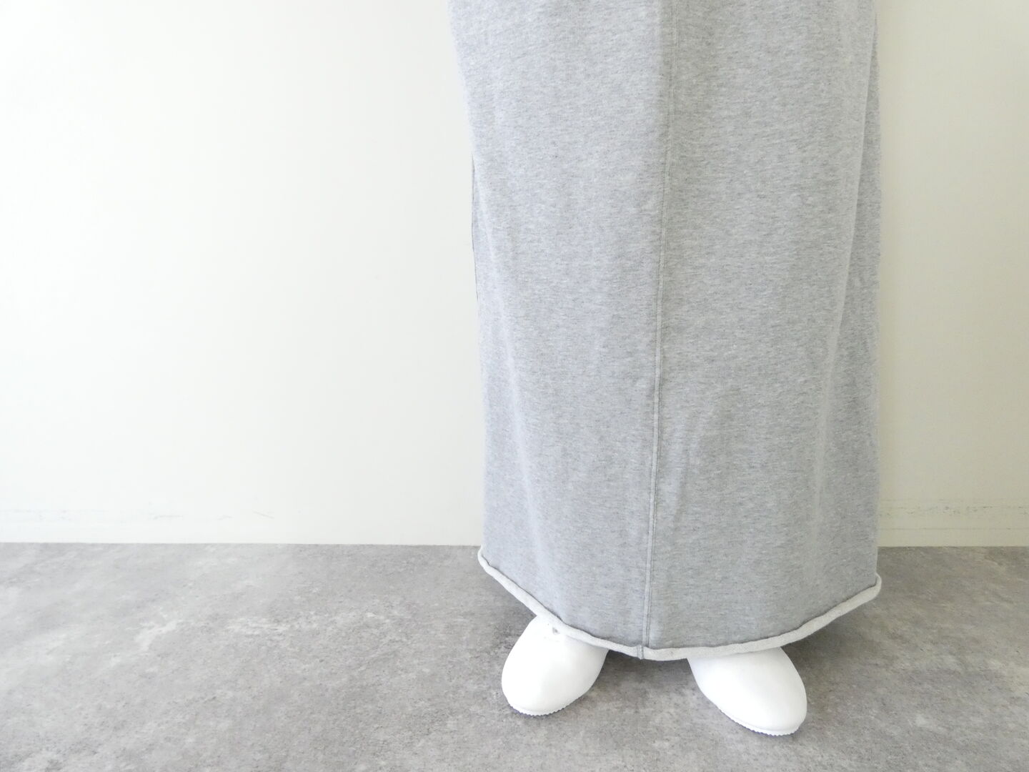 sabbatum(サバタム) 40/20コーマ　ミニ裏毛ロングスカートの商品画像10