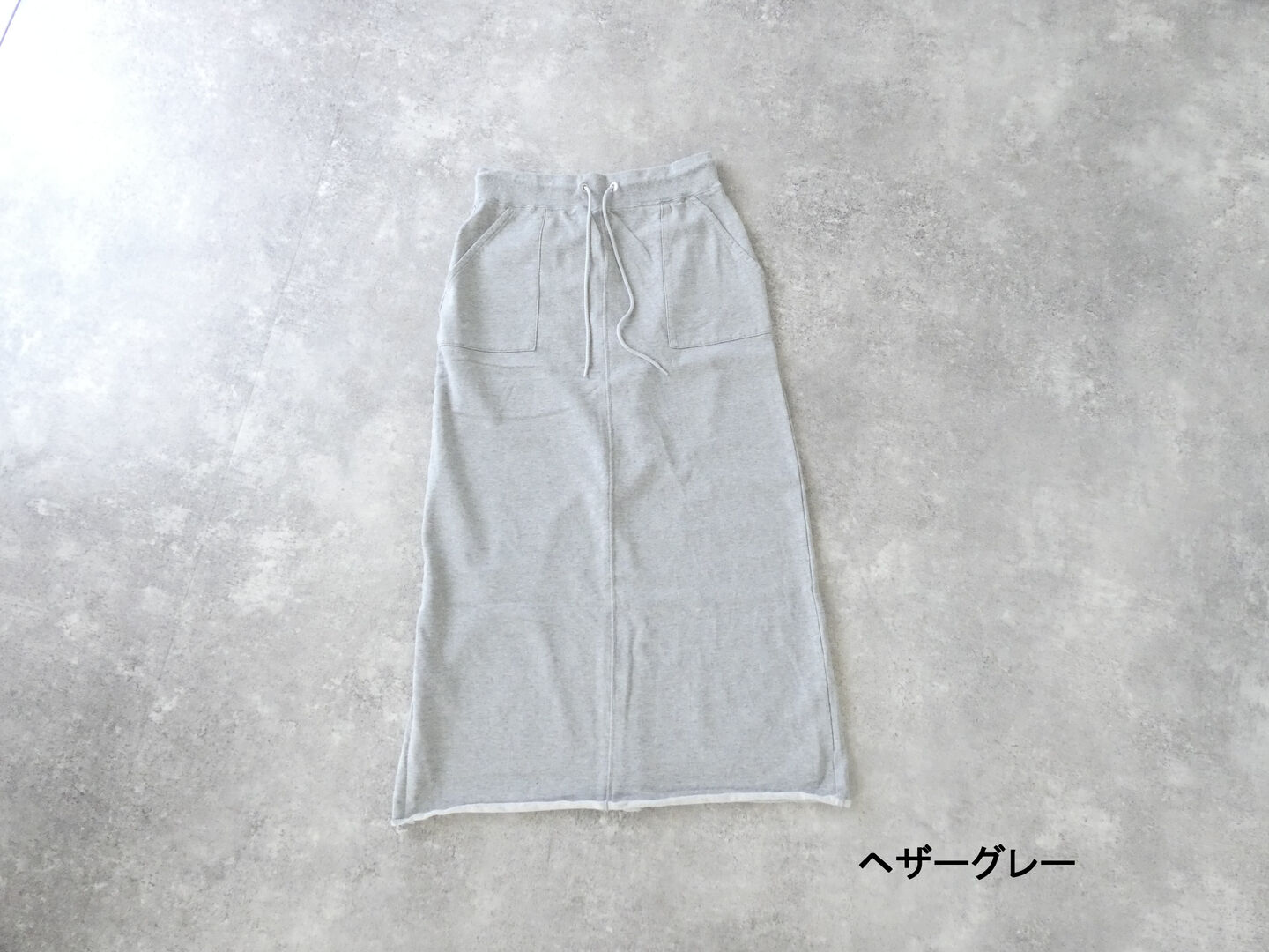 sabbatum(サバタム) 40/20コーマ　ミニ裏毛ロングスカートの商品画像28