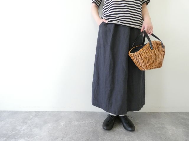 Sarahwear(サラウェア) Plain Linen Painter Skirtの商品画像2