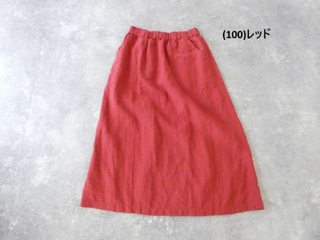 Sarahwear(サラウェア) Plain Linen Painter Skirtの商品画像42