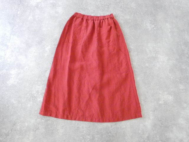 Sarahwear(サラウェア) Plain Linen Painter Skirtの商品画像43