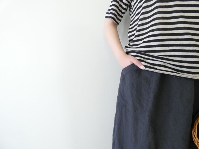 Sarahwear(サラウェア) Plain Linen Painter Skirtの商品画像5