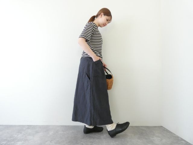 Sarahwear(サラウェア) Plain Linen Painter Skirtの商品画像9