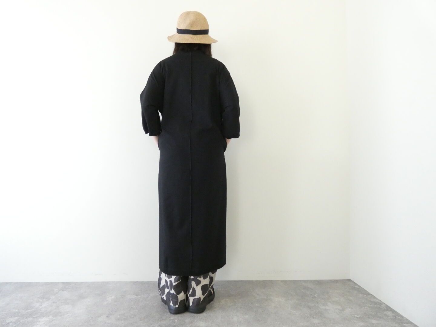 setten(セッテン) 天竺サイドスリットプルオーバーワンピースの商品画像2