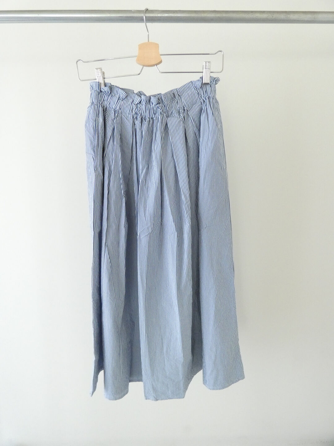 setten(セッテン) タイプライターワッシャーストライプタックフレアスカートの商品画像12