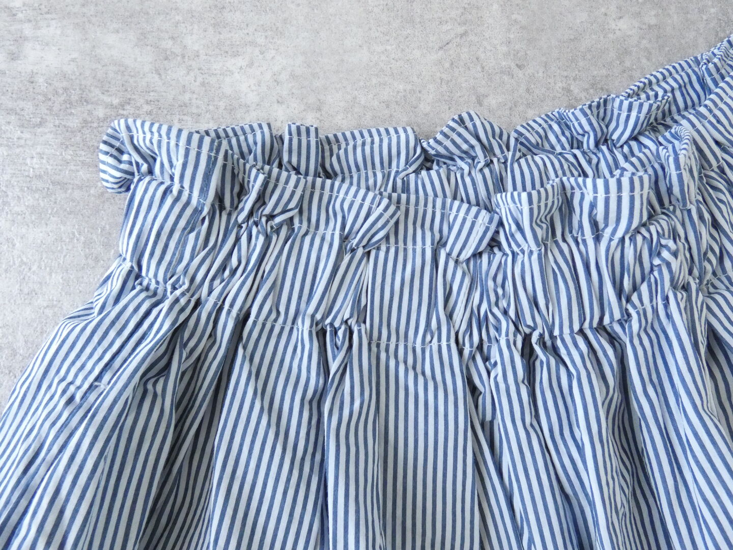 setten(セッテン) タイプライターワッシャーストライプタックフレアスカートの商品画像21