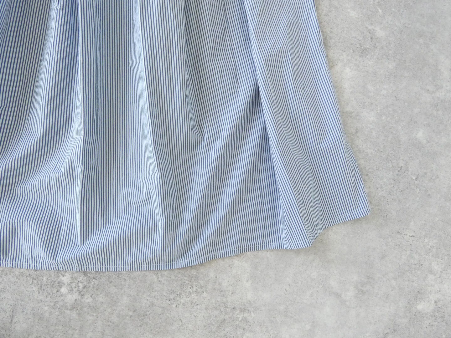 setten(セッテン) タイプライターワッシャーストライプタックフレアスカートの商品画像22