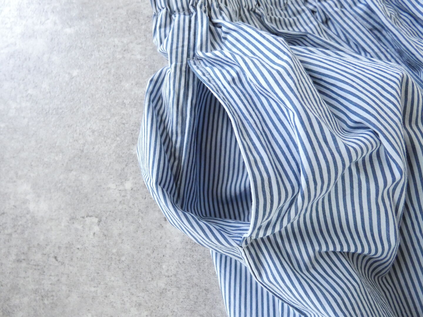 setten(セッテン) タイプライターワッシャーストライプタックフレアスカートの商品画像24